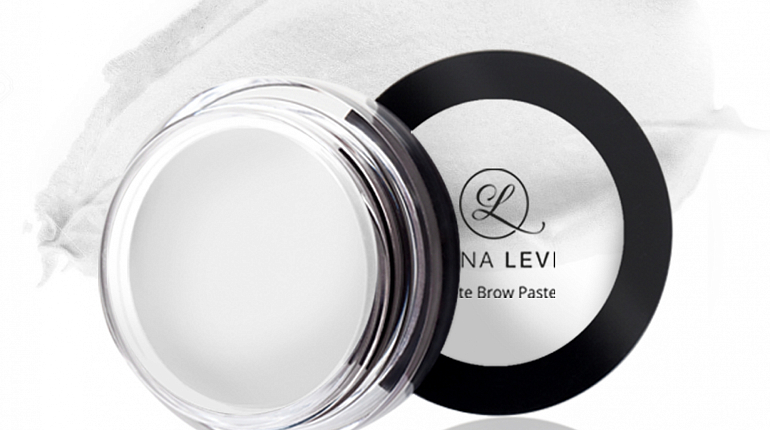 Белая паста для разметки бровей WhiteBrowPasteLenaLevi