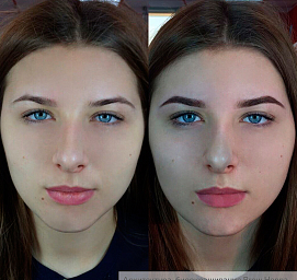 Архитектура - биоокрашивание Brow Henna